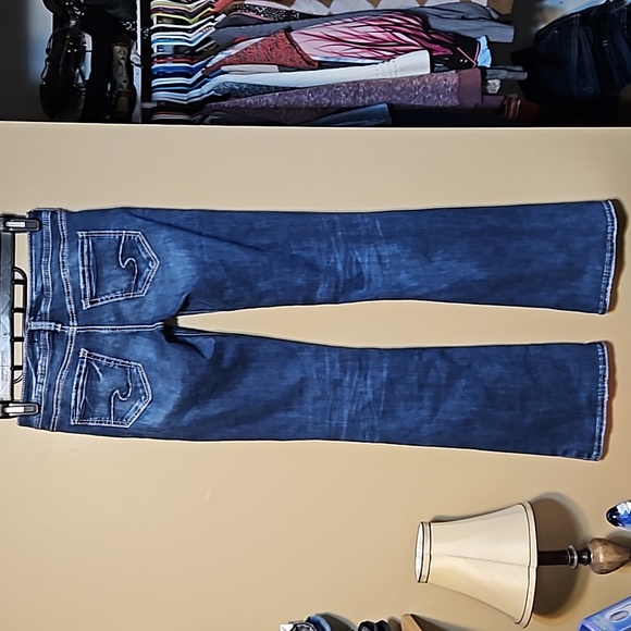 Silver Bootcut Jeans - Picture 7 of 13